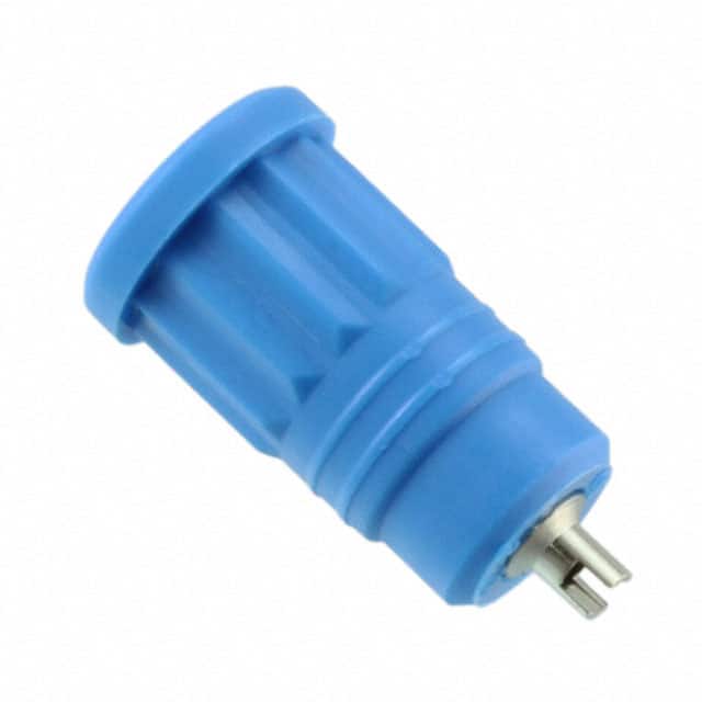 CT2245-6 CONN BANANA JACK SOLDER BLUE