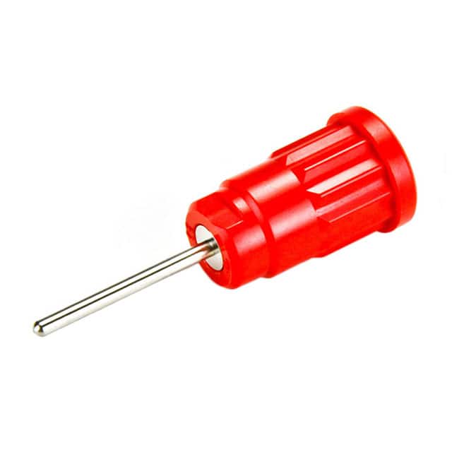 CT2913-2 CONN BANANA JACK PRESS-FIT RED