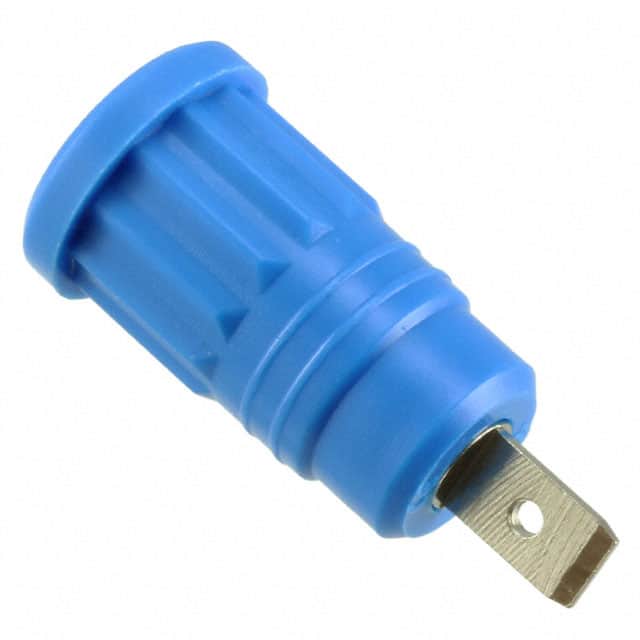 CT2915-6 CONN BANANA JACK QC BLUE