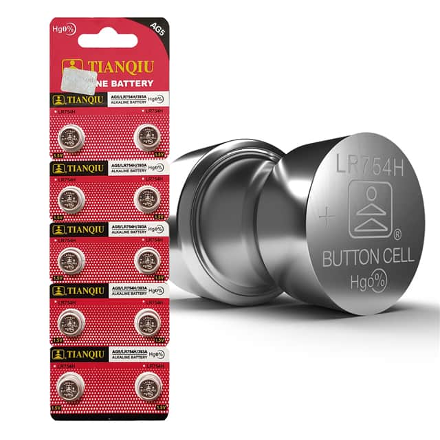 LR754H (393A/AG5) BATTERY ALKALINE 1.5V