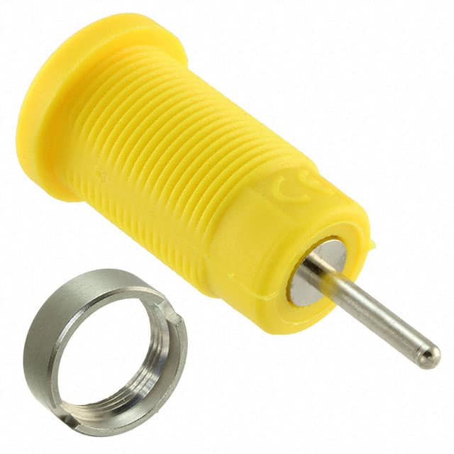 CT2904-4 CONN BANANA JACK SOLDER YELLOW