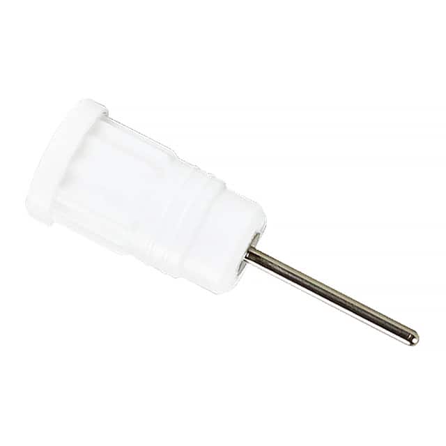 CT2913-9 CONN BANANA JACK PRESS-FIT WHITE