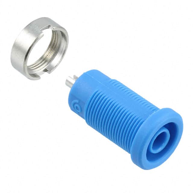 CT2242-6 CONN BANANA JACK SOLDER CUP BLUE