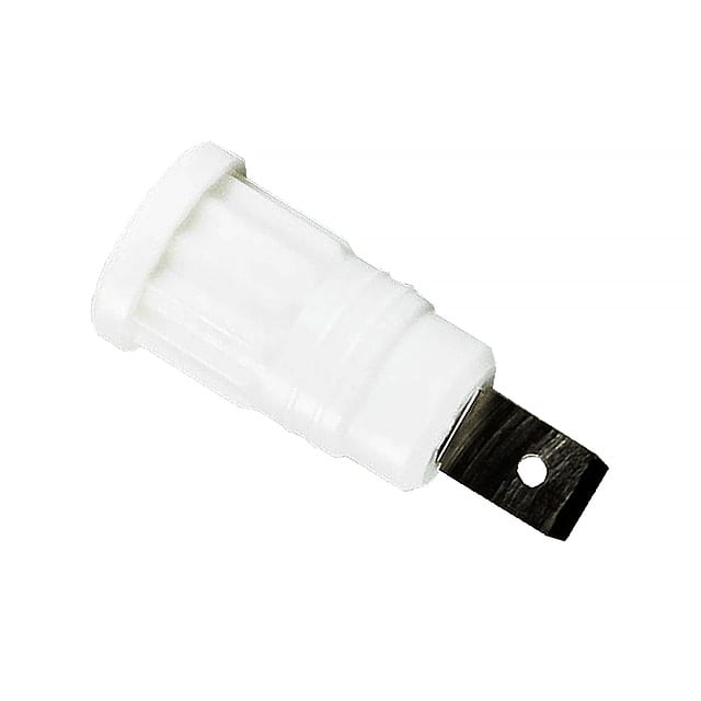 CT2915-9 CONN BANANA JACK QC WHITE