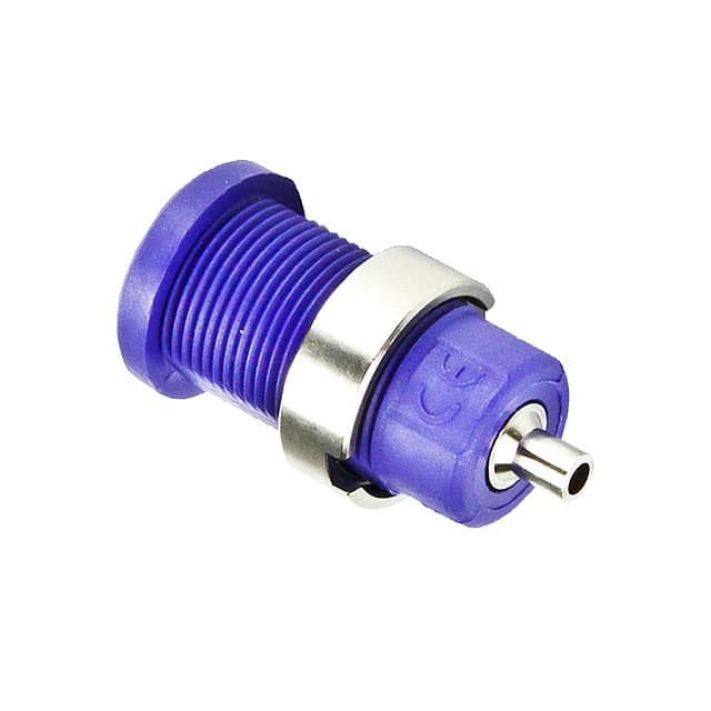 CT2240-7 CONN BANANA JACK SOLDER PURPLE