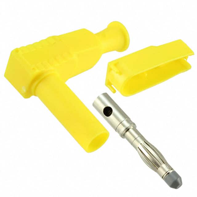 CT3203-4 CONN BANANA PLUG SLDRLESS YELLOW