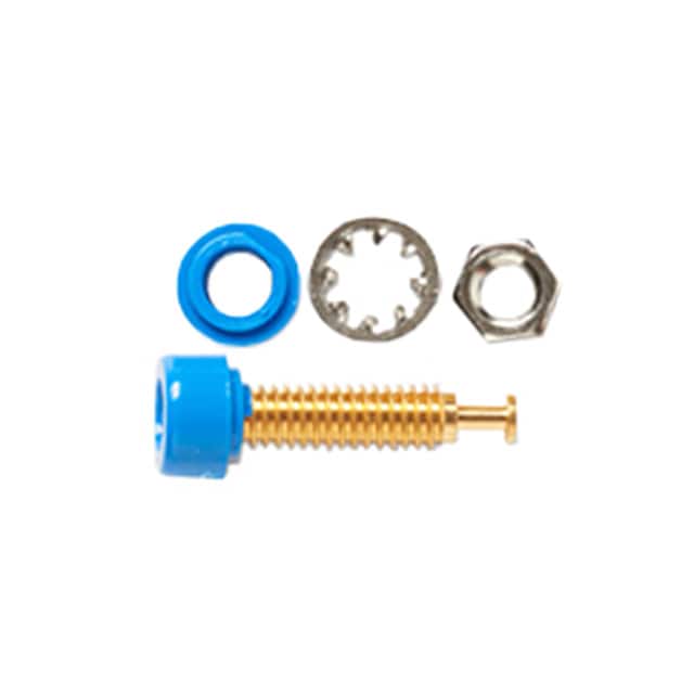 3542-6 CONN TIP JACK THRD BLUE