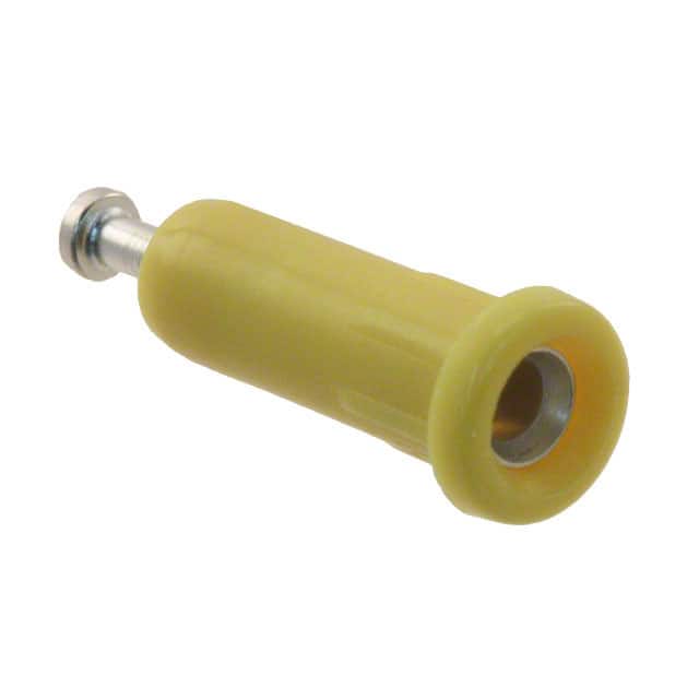 105-1047-001 CONN TIP JACK TURRET YELLOW