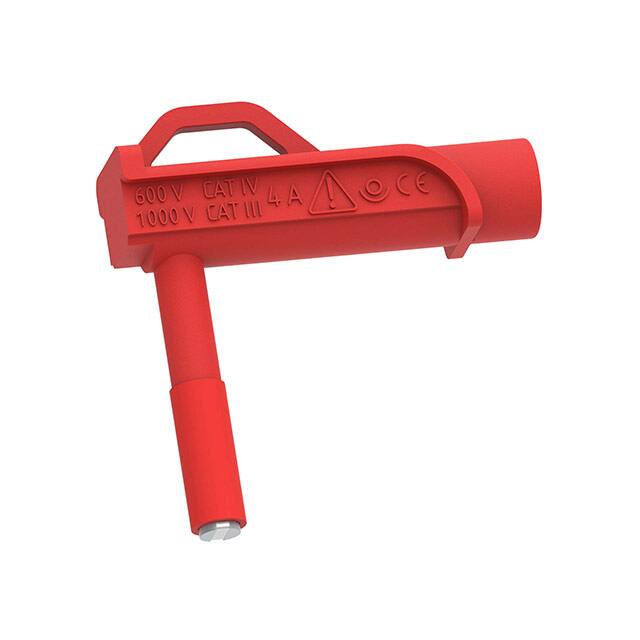 CT3881-2 6.6MM MAG CONN RA BANA JACK RED