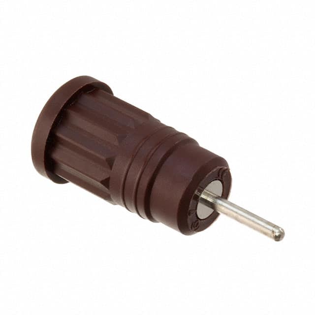 CT2912-1 CONN BANANA JACK SOLDER BROWN