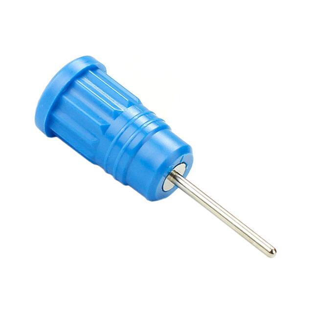 CT2913-6 CONN BANANA JACK PRESS-FIT BLUE