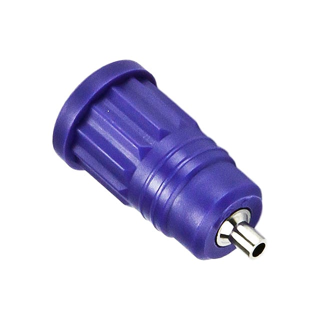CT2244-7 CONN BANANA JACK SOLDER VIOLET