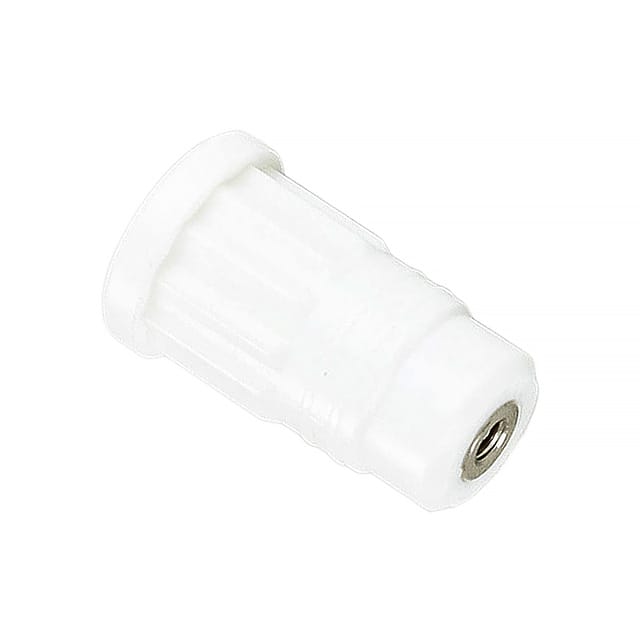 CT2914-9 CONN BANANA JACK PRESS-FIT WHITE