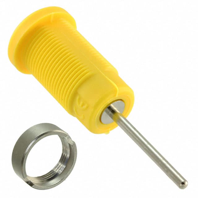 CT2906-4 CONN BANANA JACK SOLDER YELLOW