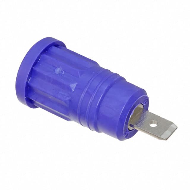 CT2915-7 CONN BANANA JACK QC VIOLET