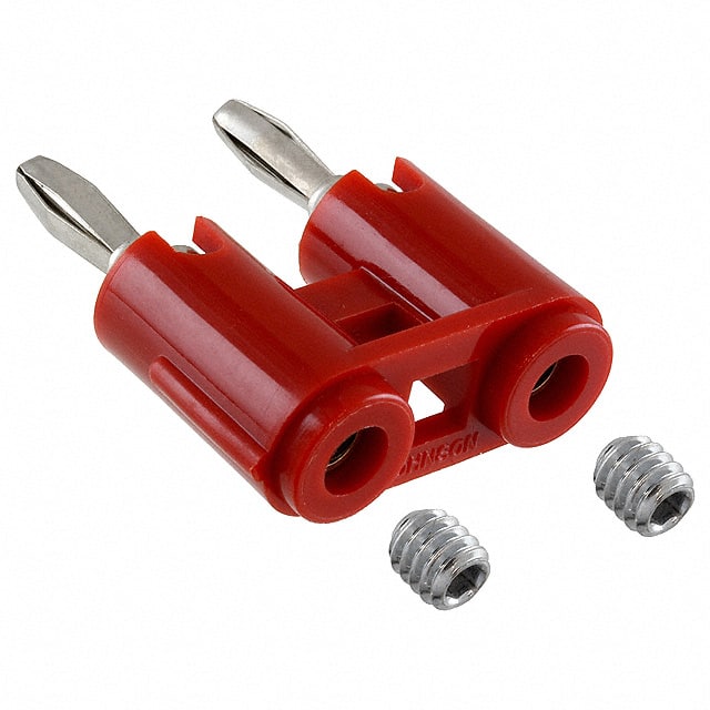 108-0252-001 CONN DBL BAN PLG STACK SLDRLESS