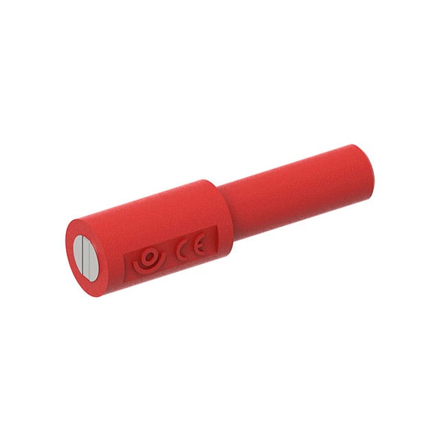 CT3879-2 9MM MAG CONN SHD BANANA JACK RED