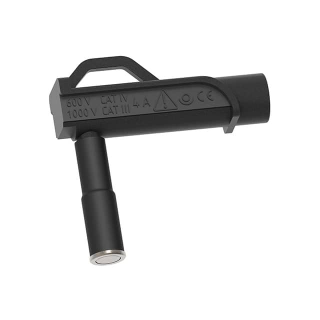 CT3883-0 9MM MAG CONN RA BANANA JACK BLK