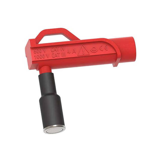 CT3885-2 11MM MAG CONN RA BANANA JACK RED