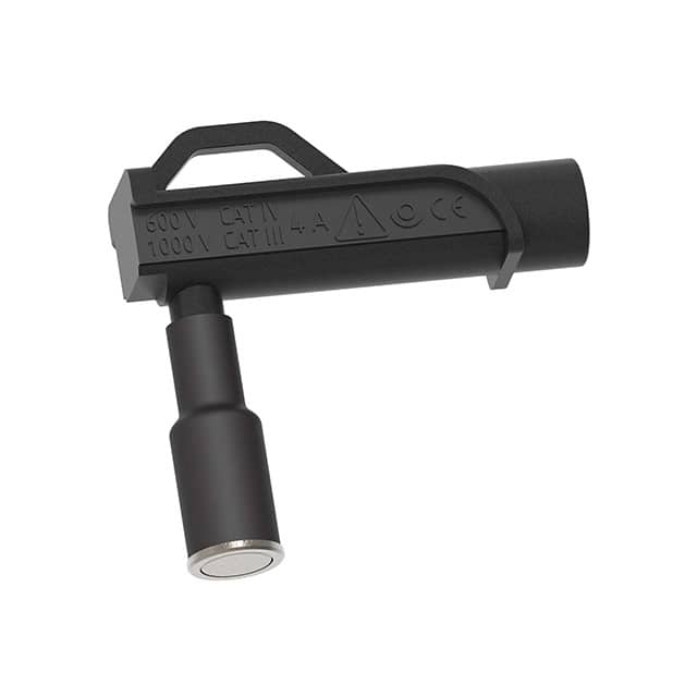 CT3885-0 11MM MAG CONN RA BANANA JACK BLK
