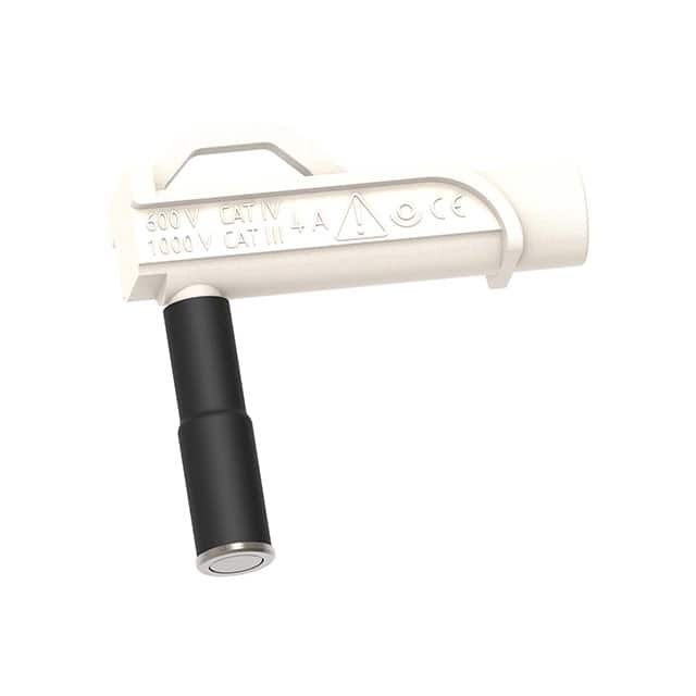 CT3883-9 9MM MAG CONN RA BANANA JACK WHT