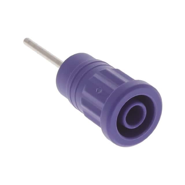 CT2913-7 CONN BANANA JACK PRESS-FIT PURP