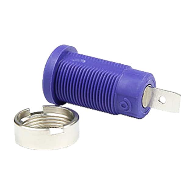 CT2910-7 CONN BANANA JACK QC PURPLE