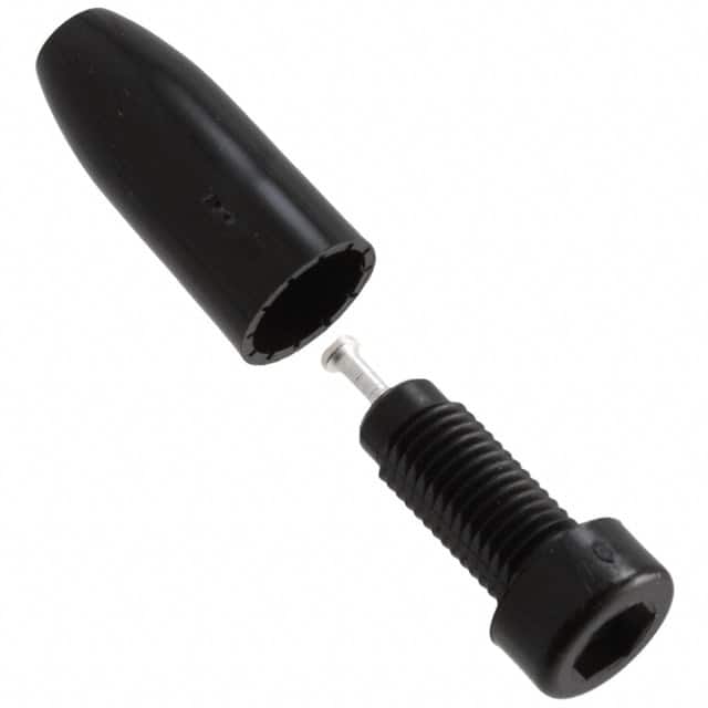 105-0703-001 CONN TIP JACK TURRET BLACK