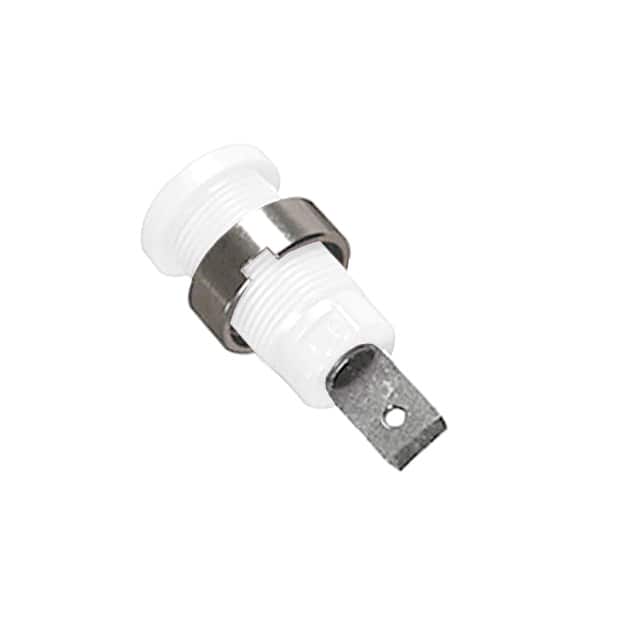 CT2238-9 CONN BANANA JACK QC WHITE