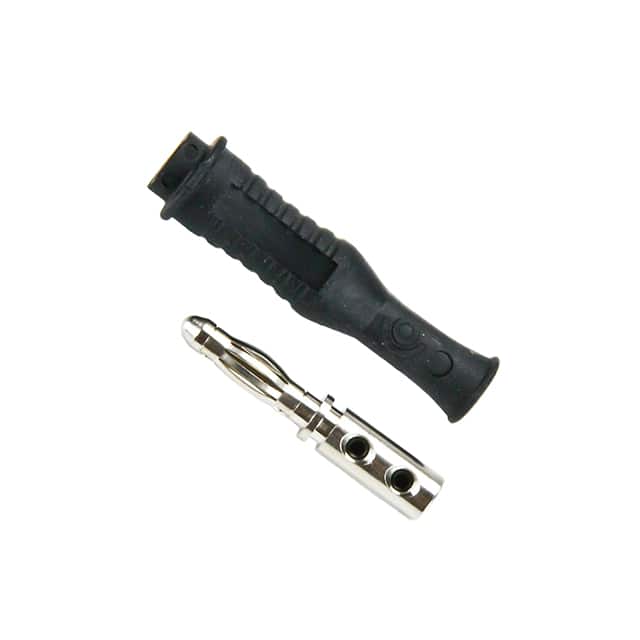 CT3276-0 CONN BANANA PLUG SLDRLESS BLACK