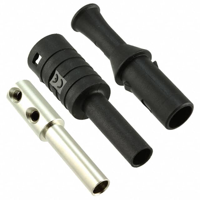 CT3134-0 CONN BANANA JACK SLDRLESS BLACK