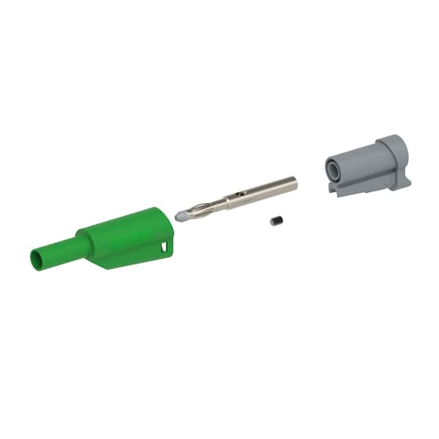 CT2631-5 CONN BANANA PLUG STACK SCREW GRN