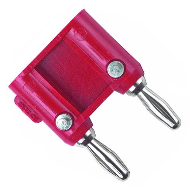 1330-ST-2 CONN DBL BAN PLG STACK SLDRLESS