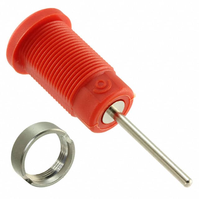 CT2906-2 CONN BANANA JACK SOLDER RED