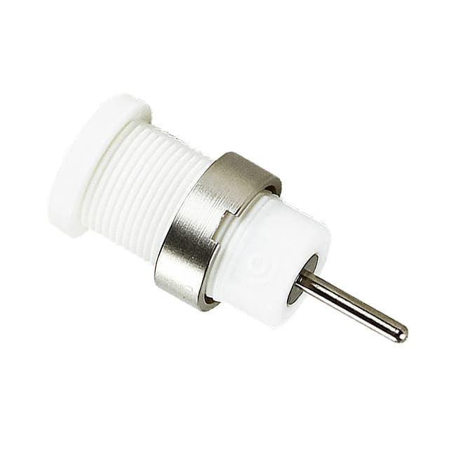 CT2904-9 CONN BANANA JACK SOLDER WHITE