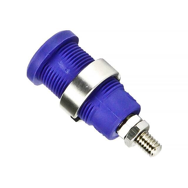 CT2236-7 CONN BANANA JACK THRD PURPLE