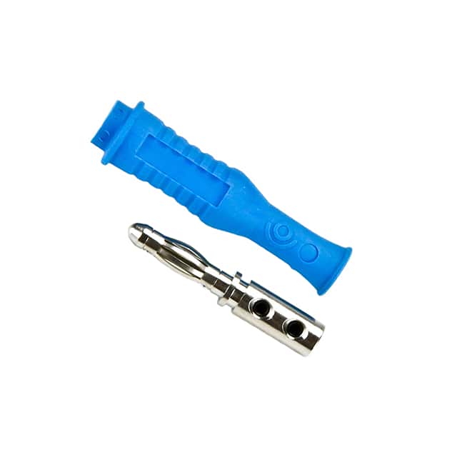 CT3276-6 CONN BANANA PLUG SOLDERLESS BLUE