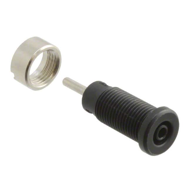 72921-0 CONN TIP JACK WIRE WRAP BLACK