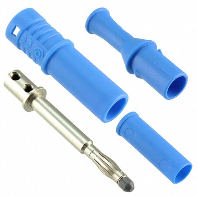 CT3201-6 CONN BANANA PLUG SOLDERLESS BLUE