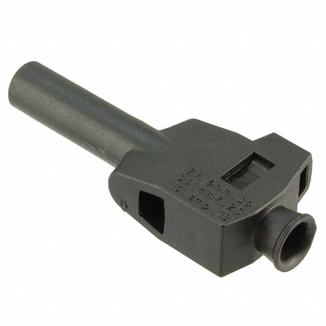 CT3250-0 CONN BANANA PLUG SLDRLESS BLACK