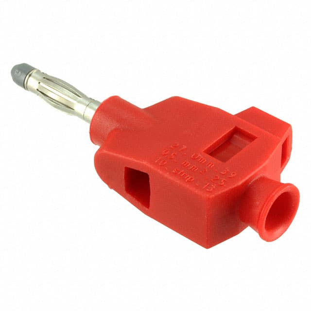 CT3249-2 CONN BANANA PLUG SOLDERLESS RED