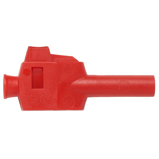 73091-2 CONN BANANA PLUG SOLDERLESS RED