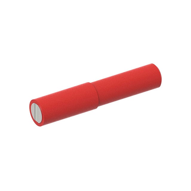 CT3878-2 7MM MAG CONN SHD BANANA JACK RED