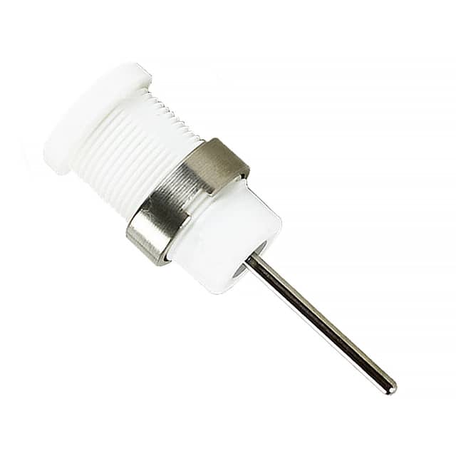 CT2906-9 CONN BANANA JACK SOLDER WHITE