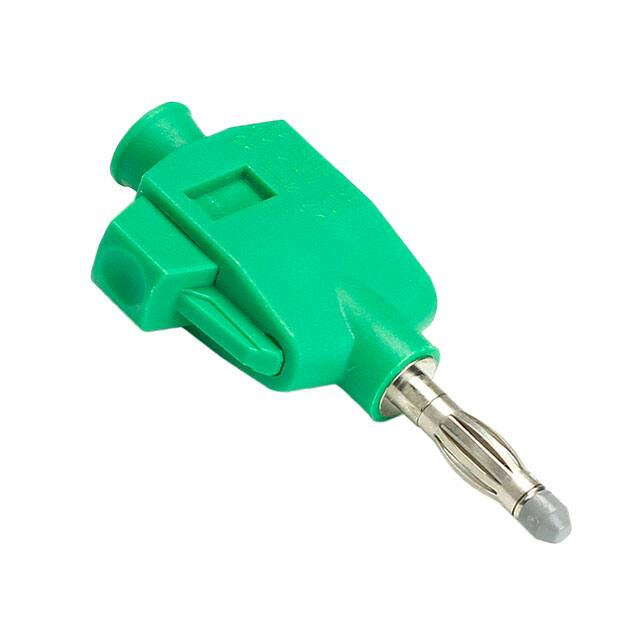 CT3249-5 CONN BANANA PLUG SLDRLESS GREEN