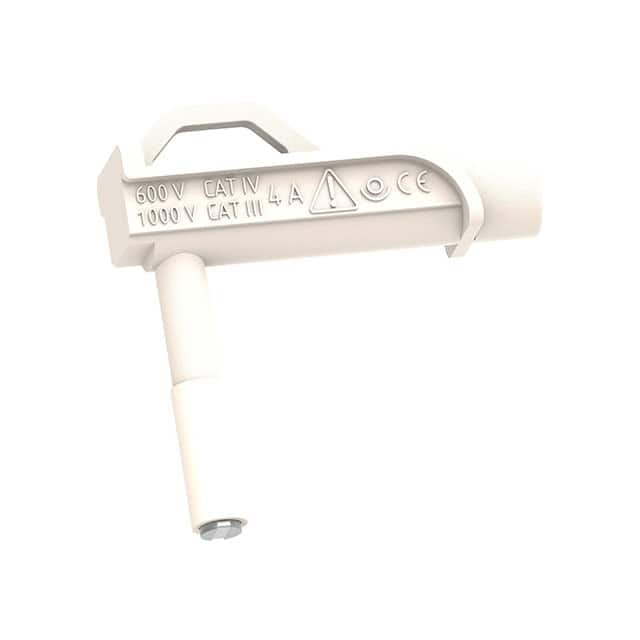 CT3881-9 6.6MM MAG CONN RA BANA JACK WHT