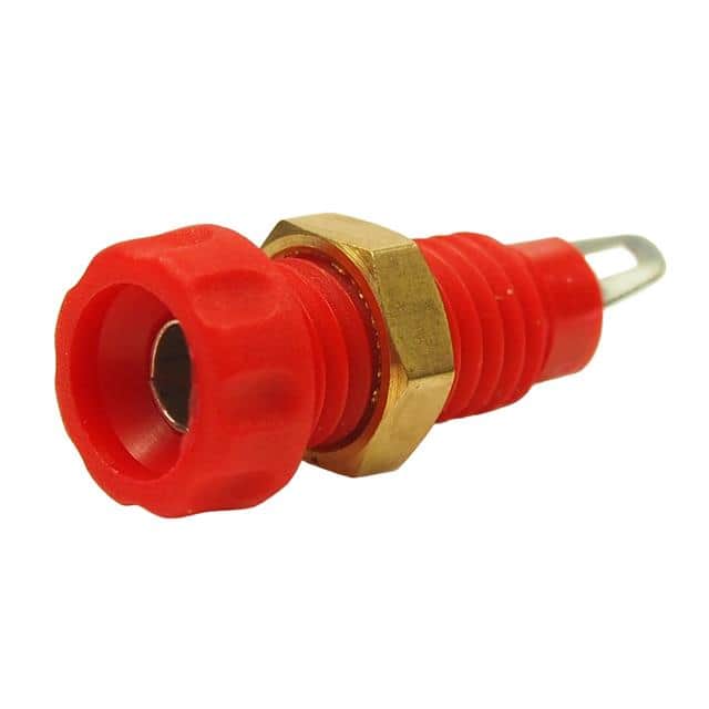 CL1452 4MM PANEL SKT S14 RED + NUT