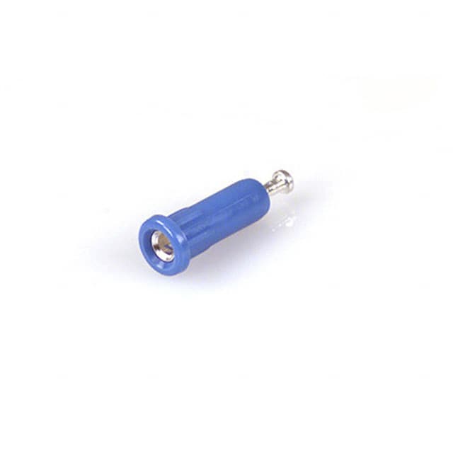 105-1050-001 CONN TIP JACK TURRET BLUE