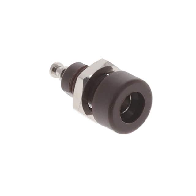 9284BRN CONN BANANA JACK TURRET BROWN