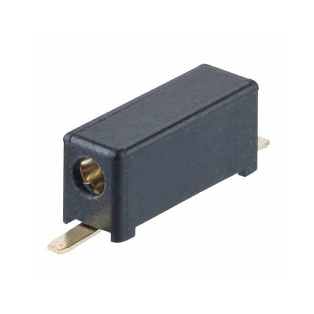 M3497-98R CONN TIP JACK SOLDER BLACK